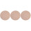 3pcs Pottery Wheel Bat Drying Board Round Wood Base Kit 4