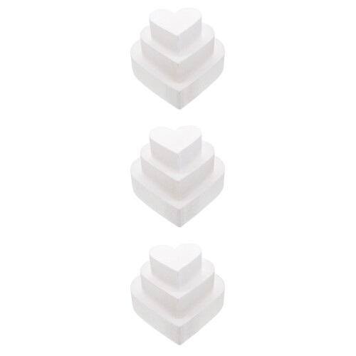 9pcs Reusable Foam Cake Models Wedding Party Accessory 2