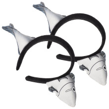 10Stk Salted Fish Haarreif Plüsch Meerestiere Fasching Headwear Damen