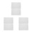6pcs White Self-Adhesive Foam Board Sheets for Architecture Models 4
