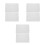 6pcs White Self-Adhesive Foam Board Sheets for Architecture Models 7