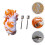 20Sets Multifunktionale Sport Ballnetze PP Nylon, 5