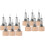 12pcs Crochet Doll Base Wood Display Stands 6