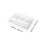 Divided Plate Multi-Grid Fruit Breakfast Plate White 2