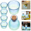 1set Japanese Sake Bottle Cups Glass Set 4