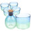 1set Japanese Sake Bottle Cups Glass Set 10