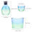 1set Japanese Sake Bottle Cups Glass Set 11