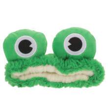 2Pcs Green Cartoon Frog Headbands Women Hairband for Makeup Spa