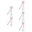 5pcs Electric Pressure Cooker Pressure Switch Temperature Limiter 7