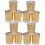 12pcs Glass Tea Light Candle Holders Table Centerpieces 8