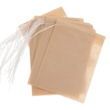 100pcs 5x7cm Drawstring Tea Bag Filter Paper Pouches