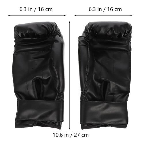1pair Professional Sparring Boxing Gloves Thai Training 1