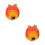 2Pcs Fake Pomegranate Artificial Fruit Decor For Kitchen Or Party 8