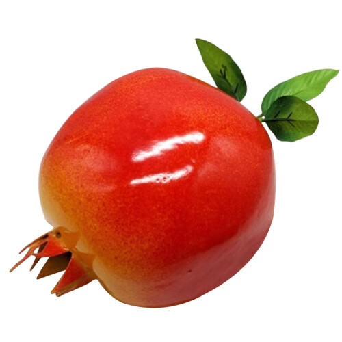 2Pcs Fake Pomegranate Artificial Fruit Decor For Kitchen Or Party 1