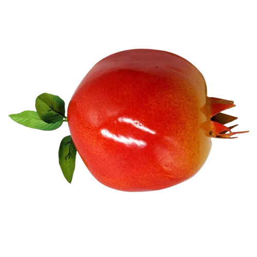 2Pcs Fake Pomegranate Artificial Fruit Decor For Kitchen Or Party 2