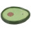 Avocado Ceramic Snack Tray Multi Color Sauce Dish for Kitchen 9