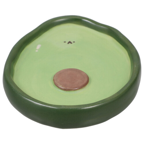 Avocado Ceramic Snack Tray Multi Color Sauce Dish for Kitchen