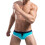 Men's Bikini Swimwear Triangle Trunks Size L Blue 1