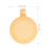 100pcs Mousse Cake Board with Handle Reusable Dessert Plate 2