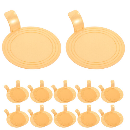 100pcs Mousse Cake Board with Handle Reusable Dessert Plate 2