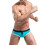 Men's Bikini Swimwear Triangle Trunks Size L Blue 4