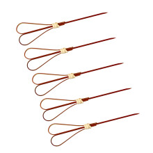50Stk Rote Cocktail Picks Bambus Scherenform Für Bar Und Buffet