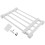 3pcs Adjustable Closet Storage Bracket Wardrobe Rack 3