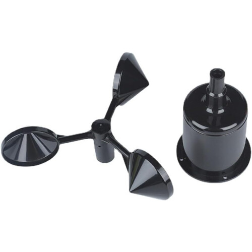 Wind Anemometer Shell Replacement Wind Direction Indicator Sensor Durable Weather-Resistant Compatible with Various Models 1