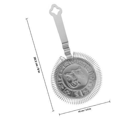 Stainless Steel Cocktail Strainer Bar Tool 1