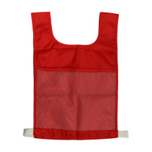Child Game Vest for Kids - Competition Basketball Soccer Vest with Mesh Pocket, Clear Visibility, Durable Material, Size Options