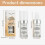 (2pcs)TLM Colour Changing Foundation,SPF15 Flawless Color Changing Foundation Makeup Base Moisturizing Liquid Foundation , Sunscreen 5
