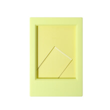 3 Inch Mini Film Photo Frame for Photocard Holder-Light Green