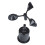 Anemometer Shell Wind Indicator Protector for Accurate Wind Speed Measurement and Direction, Durable Plastic Design 1