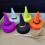 Mini Witch Hats And Mini Broom Small Witch Hat Halloween-Orange 3