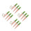12pcs Easter Carrot Ornaments Fabric Hanging Decor for Spring Party 4