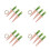 12pcs Easter Carrot Ornaments Fabric Hanging Decor for Spring Party 6