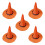 Mini Witch Hats And Mini Broom Small Witch Hat Halloween-Orange 1