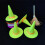 Mini Witch Hats And Mini Broom Small Witch Hat Halloween-Orange 5