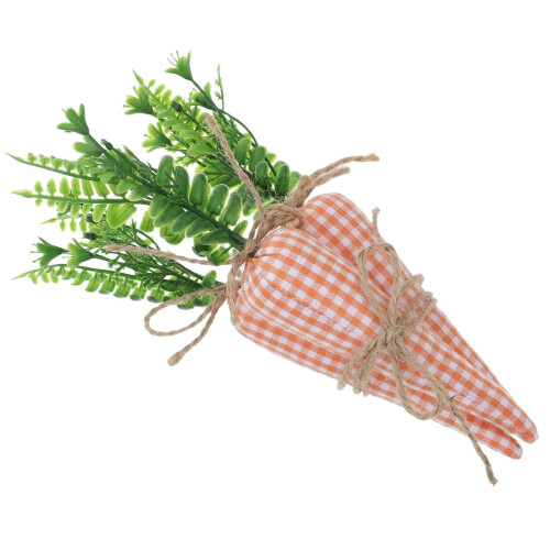 12pcs Easter Carrot Ornaments Fabric Hanging Decor for Spring Party 2