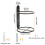 Wall Mounted Wine Bottle Holder Display Rack Hanger Kitchen 2