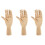 3pcs Wooden Flexible Hand Model Puppet 6