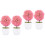 4pcs Artificial Topiary Potted Plant Bonsai Home Decor 6