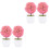 4pcs Artificial Topiary Potted Plant Bonsai Home Decor 5