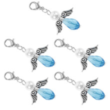 15pcs Girls Beads Keychain Purse Hanging Decor