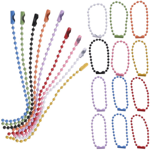 200pcs Christmas Tree Pendant Ball Bead Chains