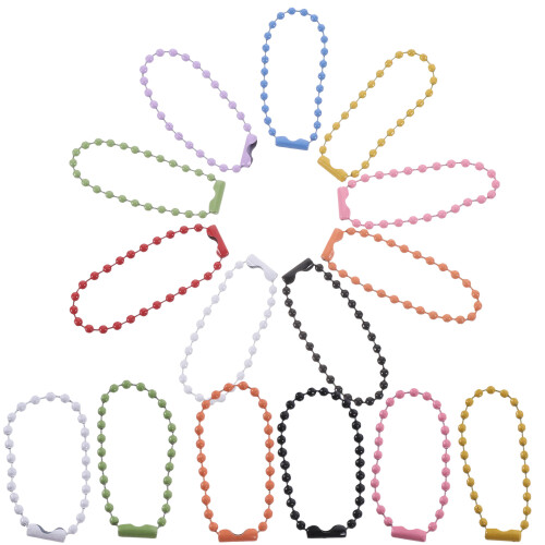 200pcs Christmas Tree Pendant Ball Bead Chains 1