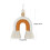 Macrame Rainbow Hanging Ornament DIY Rope Handmade Woven Wall-7 3