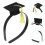 5pcs Mini Graduation Cap Headbands Grad Selfie Props 11