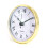 Golden for Rim 90mm Classic Quartz Clock Insert Mini Wall Clock 5