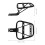 1set Adjustable Back Rack for Electric Bicycle 2